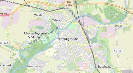 Ausflugsziel auf Karte