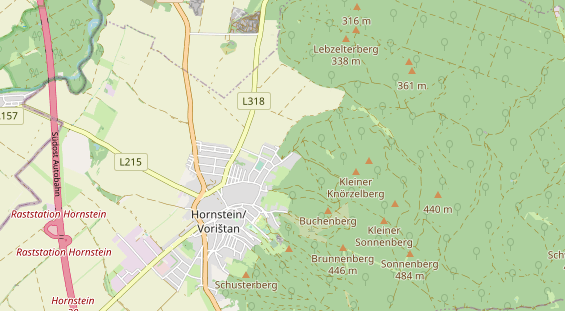 Ausflugsziel auf Karte