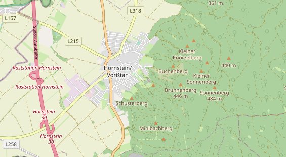 Ausflugsziel auf Karte