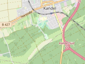 Destination on map