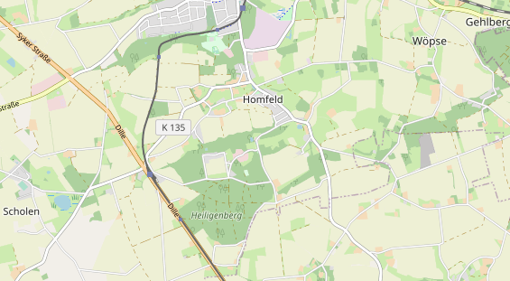 Destination d'excursion sur la carte