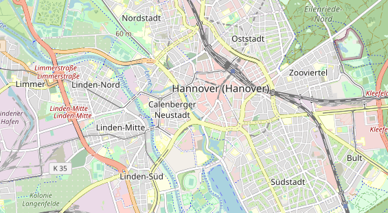 Ausflugsziel auf Karte