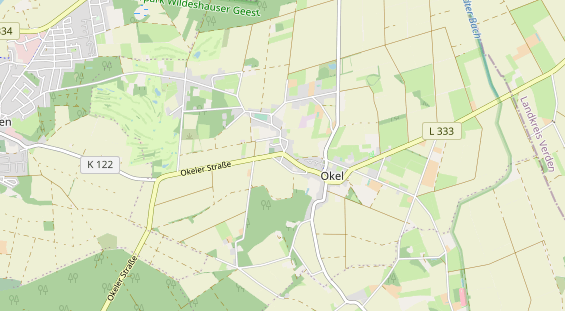 Destination d'excursion sur la carte