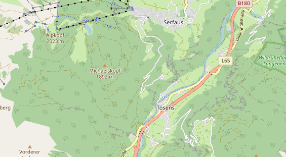 Ausflugsziel auf Karte