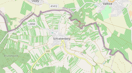 Destination d'excursion sur la carte