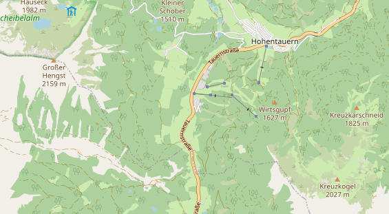 Ausflugsziel auf Karte