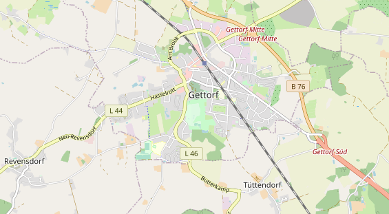 Ausflugsziel auf Karte