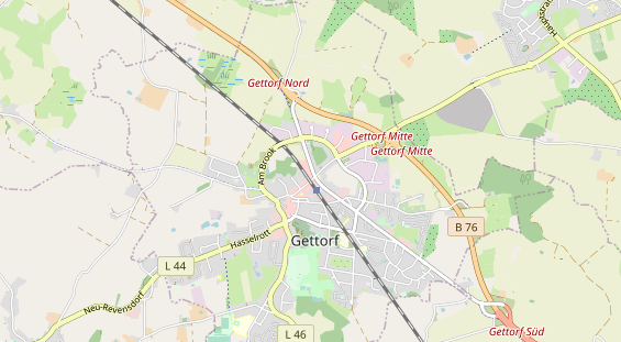 Ausflugsziel auf Karte