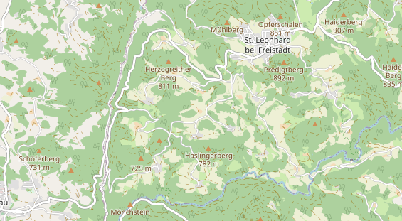 Ausflugsziel auf Karte