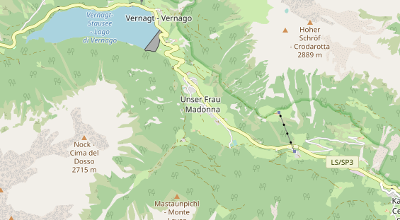 Ausflugsziel auf Karte