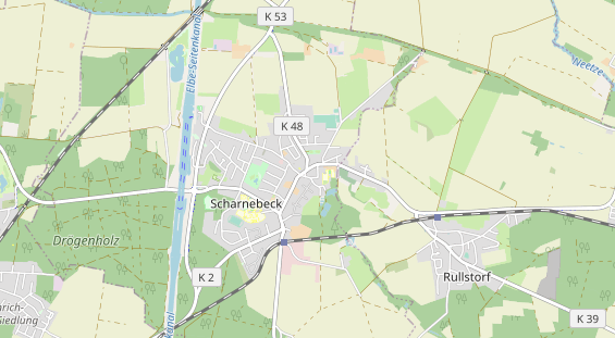 Destination d'excursion sur la carte