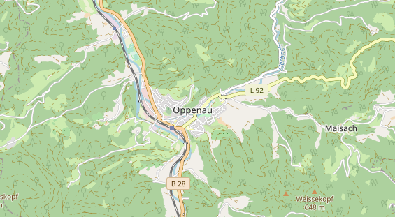 Ausflugsziel auf Karte