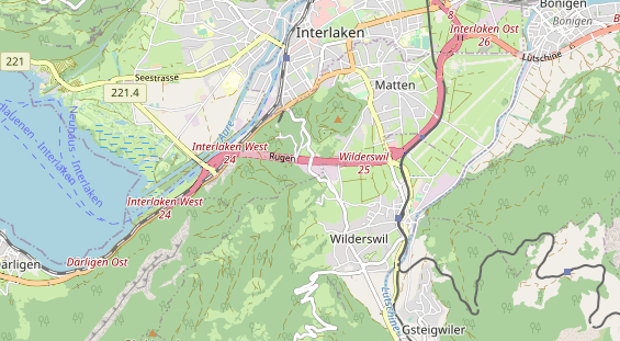 Ausflugsziel auf Karte