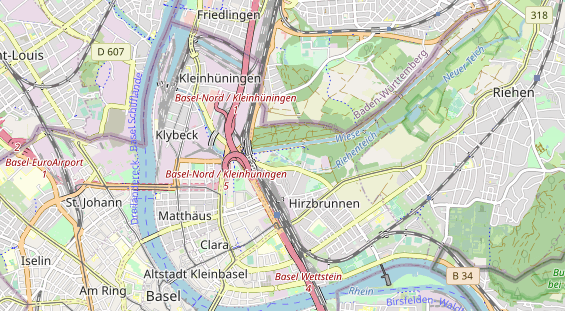 Ausflugsziel auf Karte