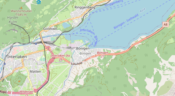 Ausflugsziel auf Karte