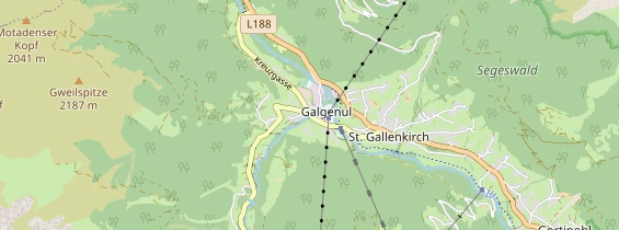 Ausflugsziel auf Karte