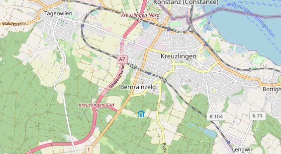 Ausflugsziel auf Karte