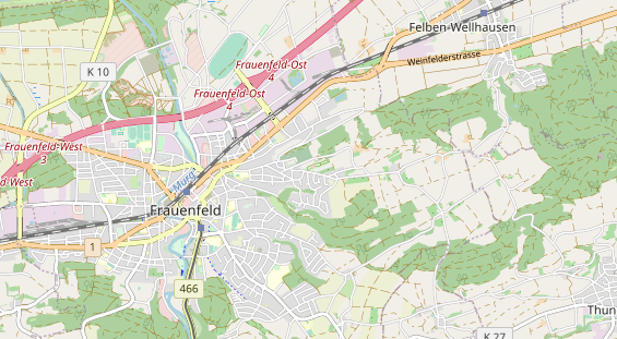 Ausflugsziel auf Karte