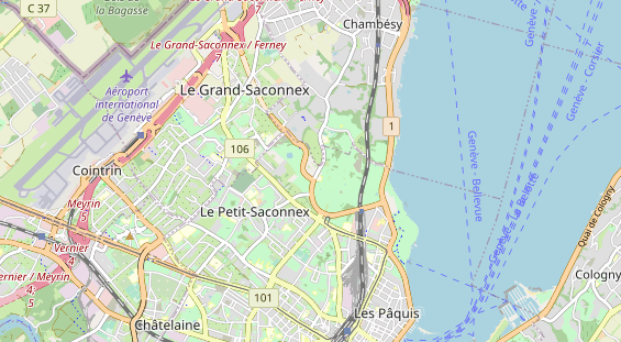 Ausflugsziel auf Karte