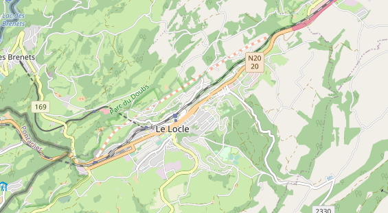 Ausflugsziel auf Karte