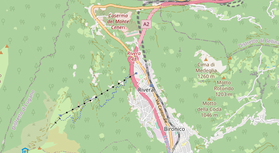 Ausflugsziel auf Karte
