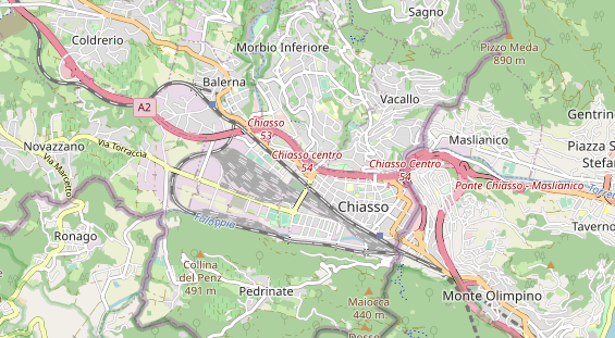 Destination d'excursion sur la carte