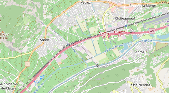 Ausflugsziel auf Karte