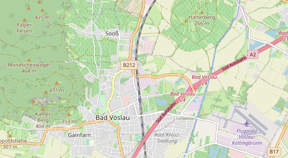 Destination d'excursion sur la carte