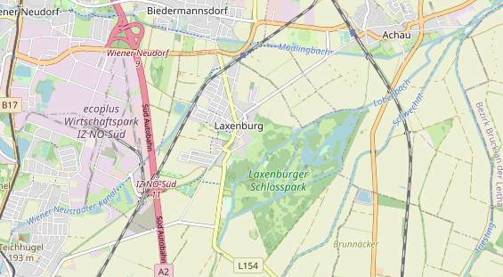 Ausflugsziel auf Karte