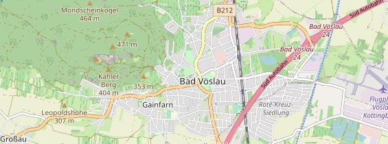 Destinazione dell'escursione sulla carta