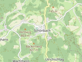 Destination on map