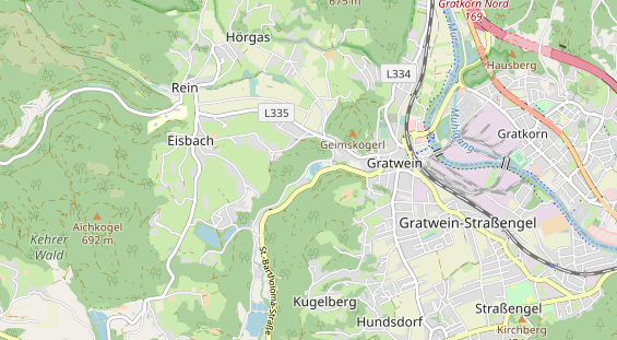 Ausflugsziel auf Karte