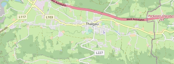 Destination d'excursion sur la carte