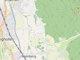 Destination d'excursion sur la carte