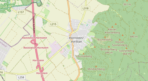 Ausflugsziel auf Karte