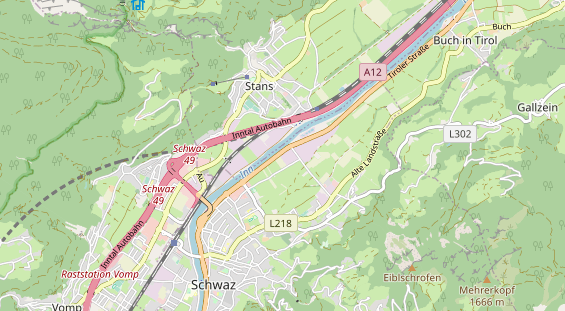 Ausflugsziel auf Karte