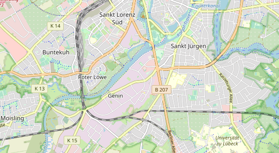 Ausflugsziel auf Karte