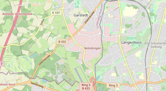 Destination d'excursion sur la carte