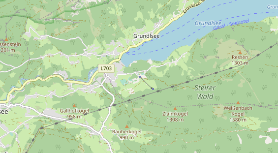 Ausflugsziel auf Karte