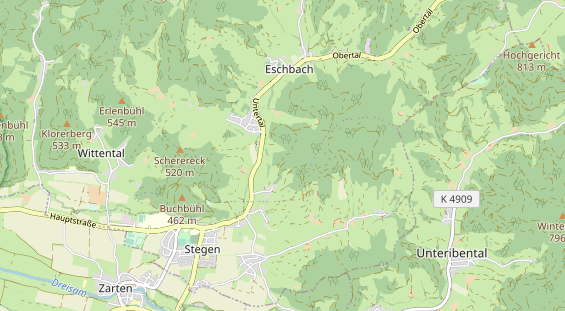 Ausflugsziel auf Karte