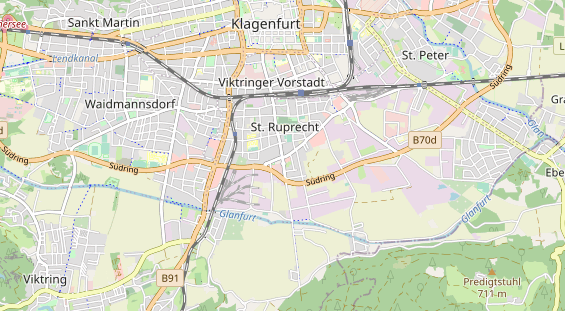 Ausflugsziel auf Karte