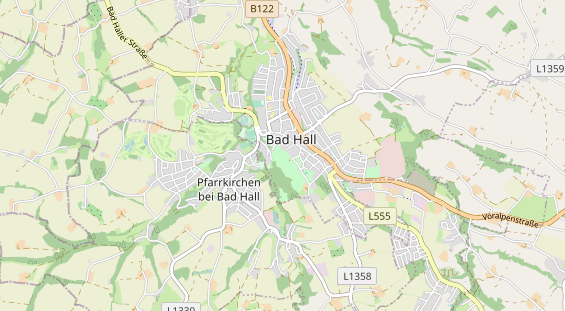 Ausflugsziel auf Karte