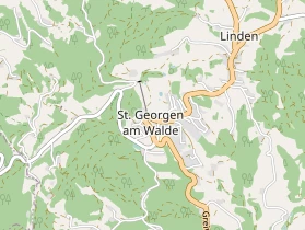 Destinazione dell'escursione sulla carta