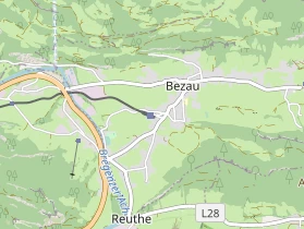 Destination on map