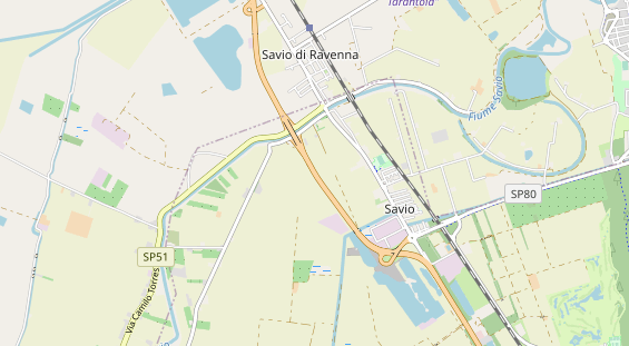 Excursiebestemming op kaart