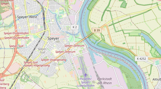 Destination d'excursion sur la carte