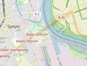 Destinazione dell'escursione sulla carta