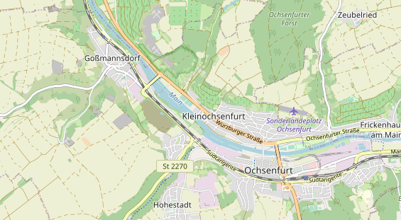 Ausflugsziel auf Karte