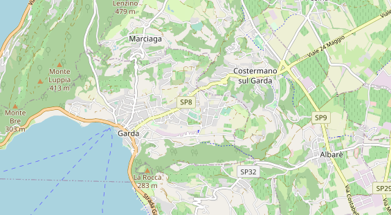 Ausflugsziel auf Karte