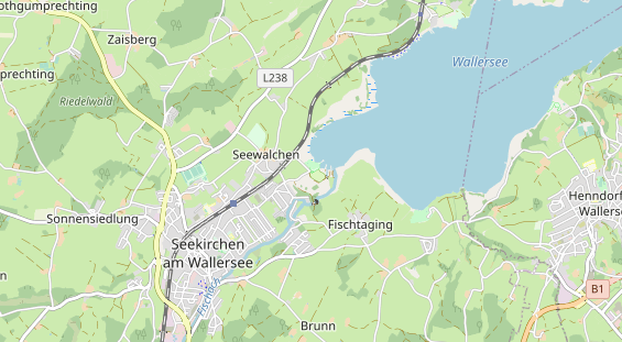 Ausflugsziel auf Karte